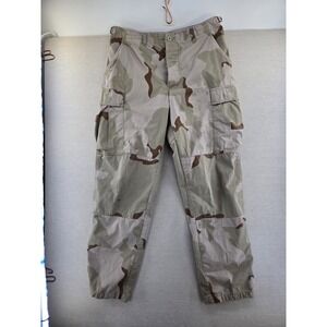 Trouser Desert Camo Pattern Combat Pants Mens Medium Regular Bond-It Army
